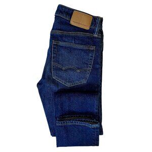 American Eagle Men's Flex Slim Straight Leg Dark Wash Mid Rise Jeans 26X28 NWOT